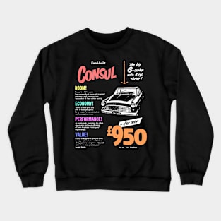 FORD CONSUL - advert Crewneck Sweatshirt